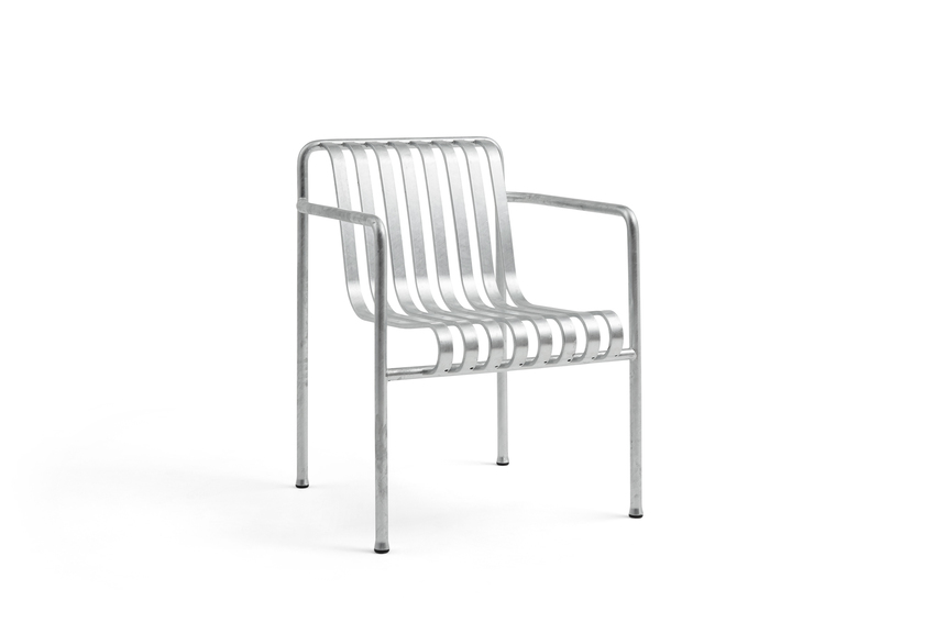 HAY Palissade Dining Armchair hot galvanised steel