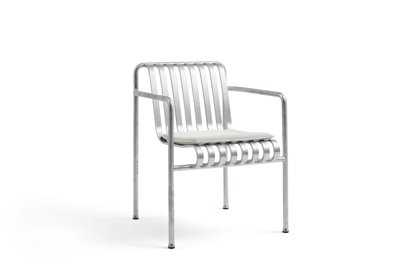 HAY Palissade Dining Armchair hot galvanised steel - Image 2