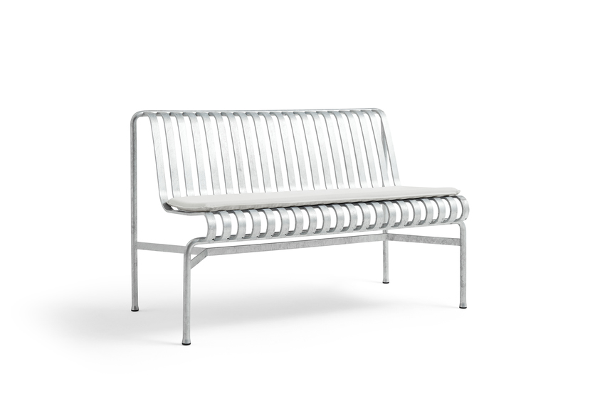 HAY Palissade Dining Bench(no armrest) hot galvanised steel - Image 3