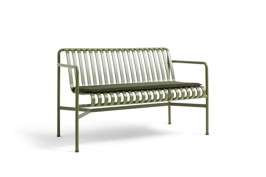 HAY Palissade Dining Bench Armrest, hot galvanised steel - Image 3