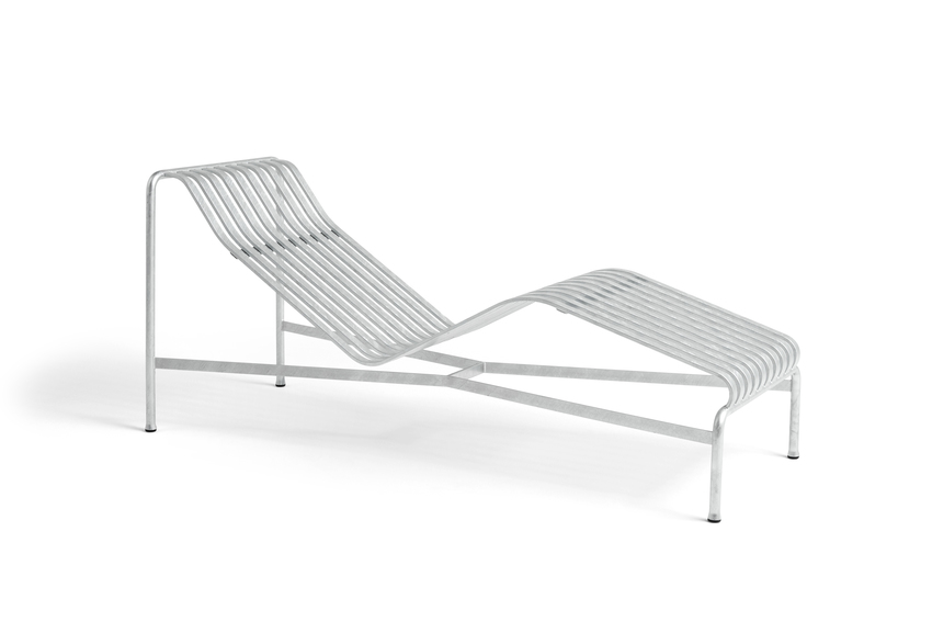 HAY Palissade Chaise Longue, hot galvanised steel