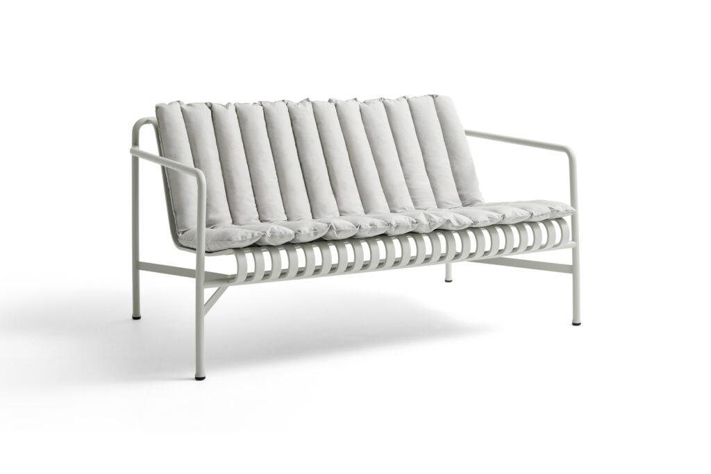 HAY Palissade Dining Bench Armrest, hot galvanised steel - Image 5