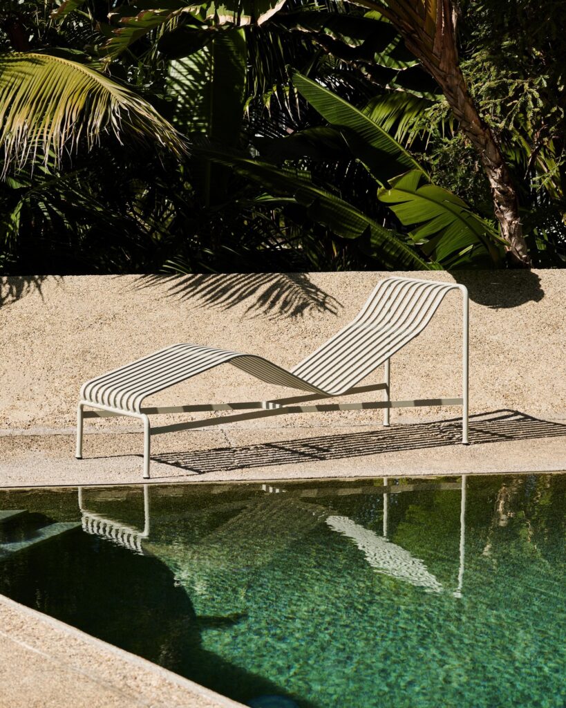 HAY Palissade Chaise Longue, hot galvanised steel - Image 5