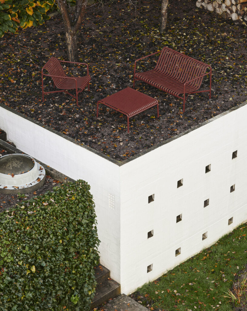 HAY Palissade Low Table, hot galvanised steel - Image 3