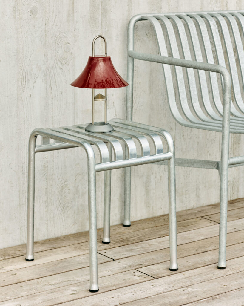 HAY Palissade Stool(kruk), hot galvanised steel - Image 3